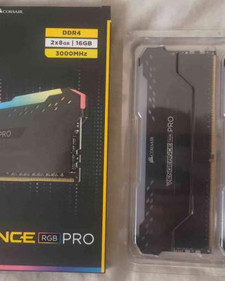ram corsair rgb ddr4 2x8gb  16gb 3000mhz