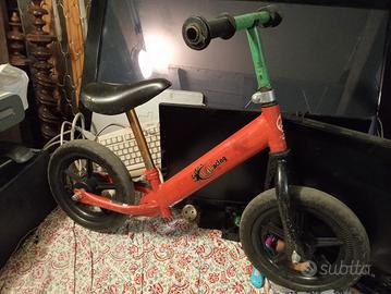 bicicletta bambino senza pedali
