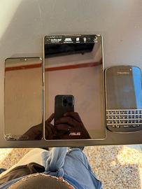 BlackBerry/Telefono Huawei/Tablet Asus