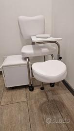 Posizione per pedicure.  Nuovo 