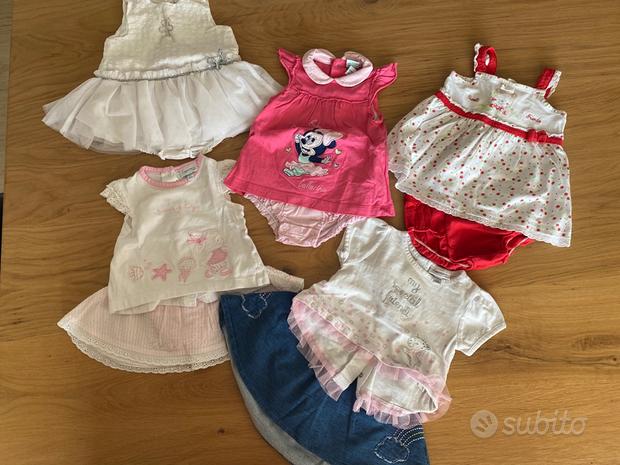 Set 5 vestiti neonata 3 mesi
