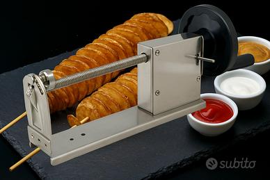 Affettatrice per patatine a spirale – acciaio inox