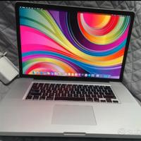 MACBOOK PRO 17" SSD 256GB BIG SUR  NUOVA BATTERIA