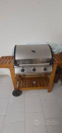 barbecue a gas 3 fuochi 
