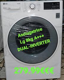 asciugatrice LG 8kg A+++ DUAL-INVERTER 