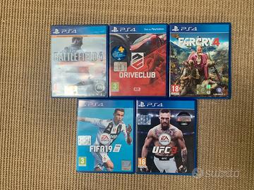 Varii Giochi PS4