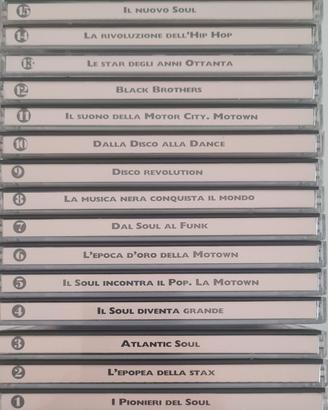 CD " SOUL MUSIC" raccolta 15 cd