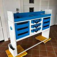 Scaffalature da furgone allestimento completo