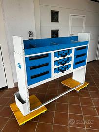 Scaffalature da furgone allestimento completo