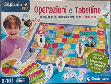 Gioco educativo  "Operazioni e tabelline"