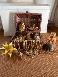 Decorazioni Natale angeli oro