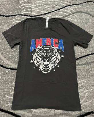 T-shirt Bella+Canvas "America Tiger" 🐅