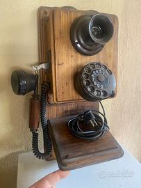Telefono vintage da parete