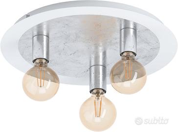 lampada da soffitto moderna LED Passano, 3 fiamme