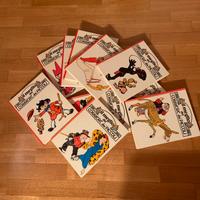 Raccolta 10  libri a fumetti periodo rif 1912-48