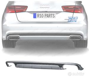 DIFFUSORE AUDI A6 S LINE 16-18 LOOK S6