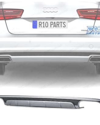 DIFFUSORE AUDI A6 S LINE 16-18 LOOK S6