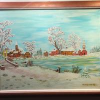 Quadro LAGUNA INNEVATA 