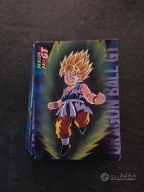 lotto 39 carte dragon ball gt panini