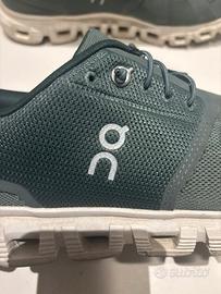 Scarpe On Cloud 5 uomo, taglia 42.5, verde/bianco