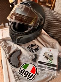 Casco moto AGV Tourmodular pari al nuovo