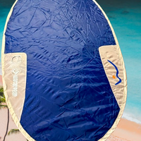 Tappeto da spiaggia pieghevole blu