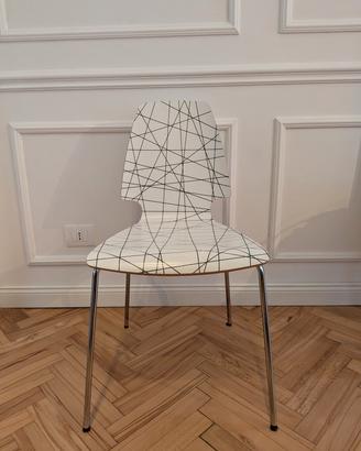 Set di 4 sedie moderne per sala da pranzo