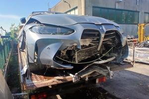 Bmw m4 incidentata