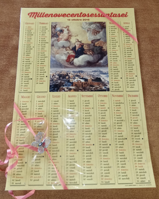 Calendario anno 1966