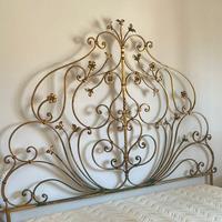 Letto in ferro battuto