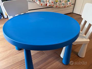 Tavolo e due sedie per bimbi Ikea