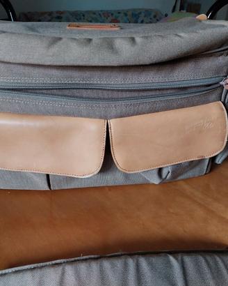 Borsa a scomparti multiuso a tracolla e/o marsupio