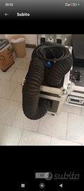 macchina fumo basso DMX fly case 