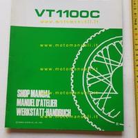 Honda VT 1100 C 1993 varianti manuale OFFICINA