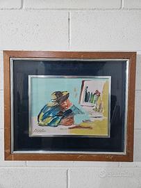 PIETRO SABBATINI olio su tela 30x40