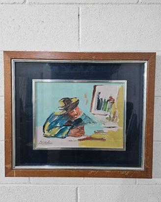 PIETRO SABBATINI olio su tela 30x40