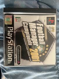 Gioco playstation 1 football manager 2001