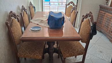 tavolo da pranzo  anni  70/80