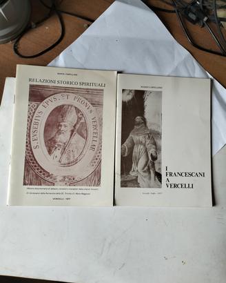 Vercelli. 2 rari libretti di Mario Capellino 