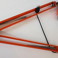 Lampada industriale a bracci articolati anni 70/80