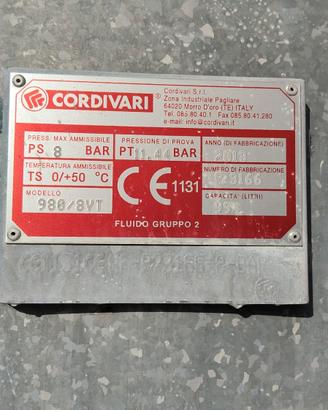 Vado D'espansione Cordivari 1000 litri