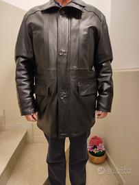 Giacca di pelle uomo