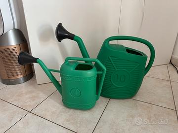 Set 2 annaffiatoi da giardino / balcone 4L + 10L