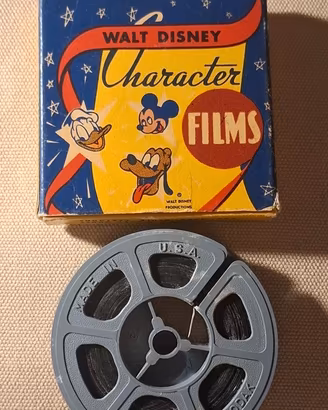 Raro Film Vintage 8mm Disney 1518 Bobina Kodak '50