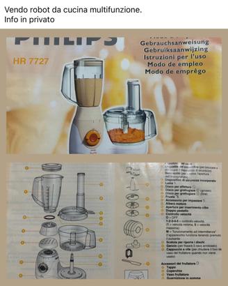 Robot da cucina multifunzione.