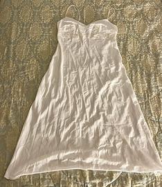 Camica da notte con vestaglia in pura seta