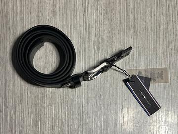 Cintura Tommy Hilfiger soft leather compact zip