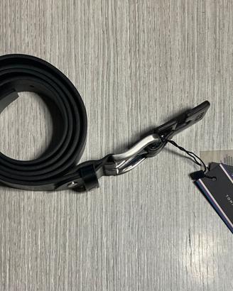 Cintura Tommy Hilfiger soft leather compact zip