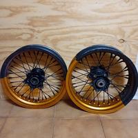 Cerchi motard ktm alpina tubless