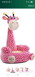 giraffa divano per bambini
